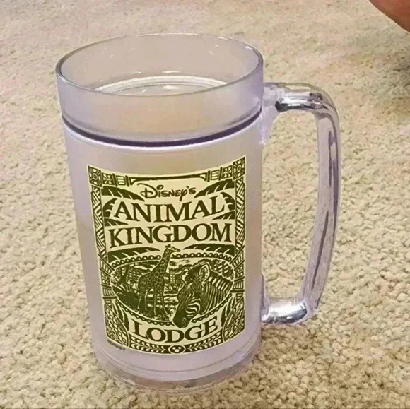 Vintage Walt Disney World Animal Kingdom - Frosty mug Plastic Souvenir Mug - Picture 1 of 5